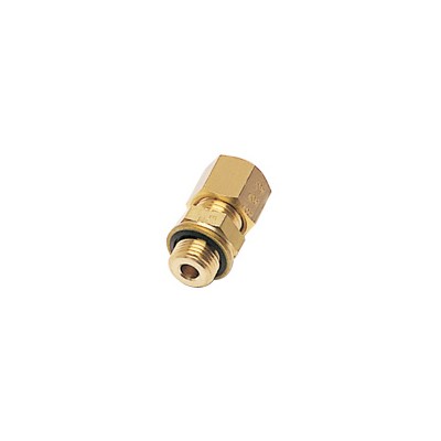 MALE - BRASS CONNECTOR W/SEAL PK5