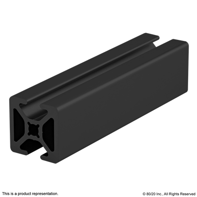 1.0  X 1.0  BI-SLOT OPPOSITE T-SLOTTED