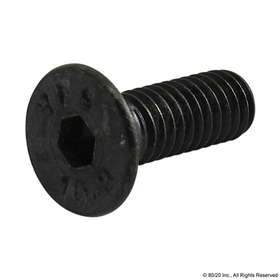 M4 X 12 mm FHSCS [BLACK]