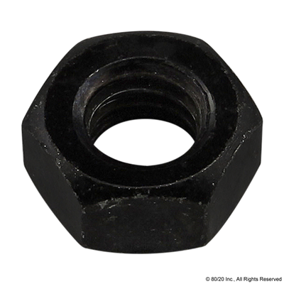 M6 X 1.0 HEX NUT [BLACK]