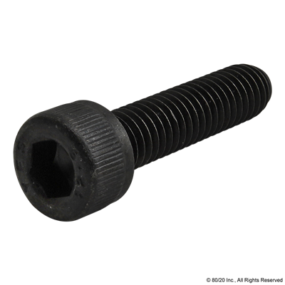 M6 X 25mm SHCS [BLACK]