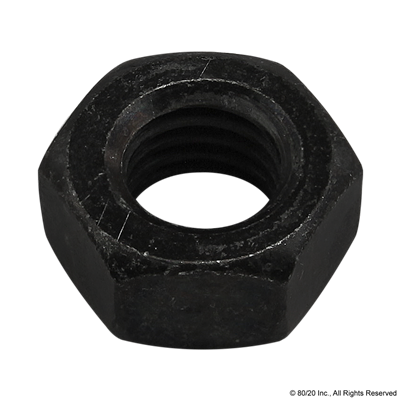 M8 X 1.25 HEX NUT [BLACK]