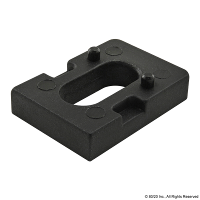 SPACER FOR UNIBLOCK  D = 5 MM NYLON