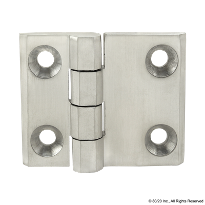 STAINLESS STEEL HINGE  50X63 NON-DETACH