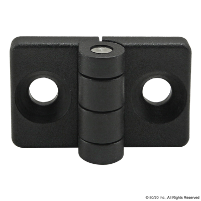 PLASTIC HINGE 20 MINI  SLOT 5 NON-DETAC