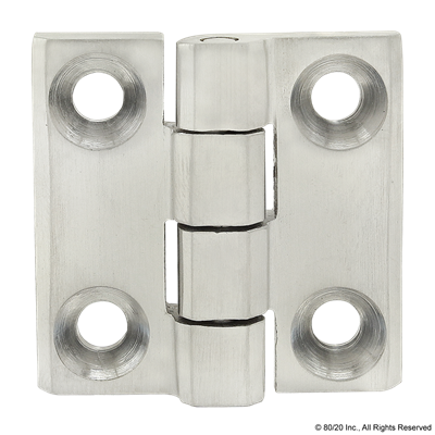 STAINLESS STEEL HINGE  40X40 NON-DETACH