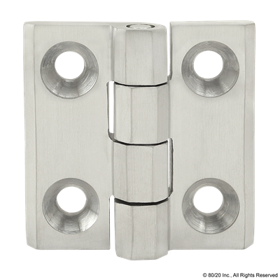 STAINLESS STEEL HINGE  50X50 NON-DETACH