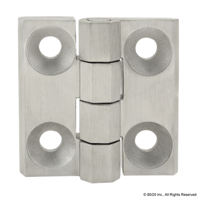 STAINLESS STEEL HINGE  60X60 NON-DETACH