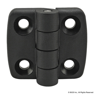 PLASTIC COMBINATION HINGE 25X25 WITH SL