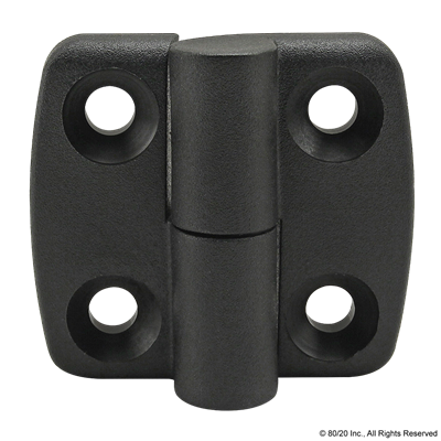 PLASTIC COMBINATION HINGE 25X25  WITH S