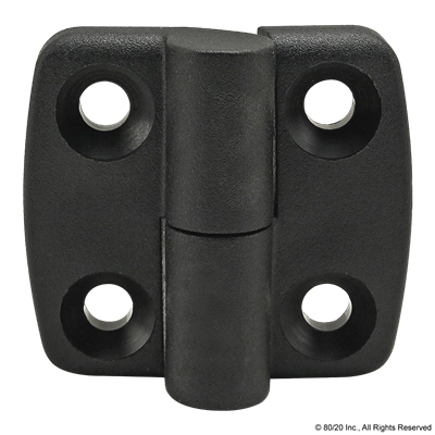 PLASTIC COMBINATION HINGE 25X25 WITH SL