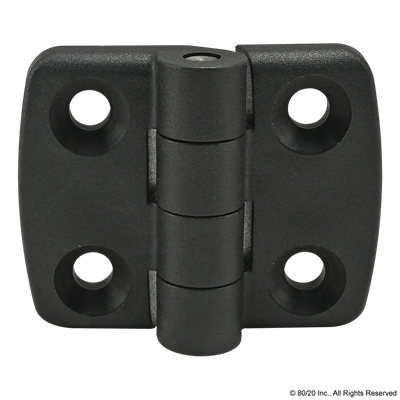 PLASTIC COMBINATION HINGE 30X30  WITH S