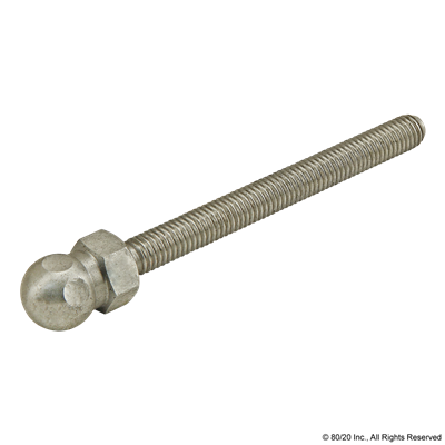 THREADED ROD FOR SWIVEL FEET  M8X80 STA