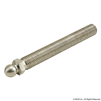 THREADED ROD FOR SWIVEL FEET M16X125 ST