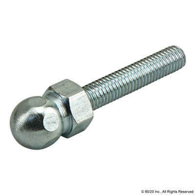 THREADED ROD FOR SWIVEL FEET M8X40 ZINC