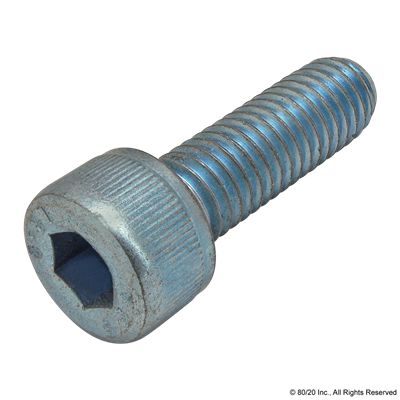 M8 X 25mm SHCS (BLUE ZINC)