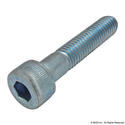 M8 X 40mm SHCS (BLUE ZINC)