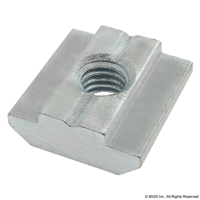 SELF-ALIGNING T-SLOT NUT 16 0X 6 0 MM