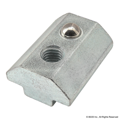 SELF-ALIGNING T-SLOT NUT 17 0 X 9 6 MM