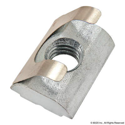 SELF-ALIGNING ROLL-IN-T-SLOT NUT 11 6 X