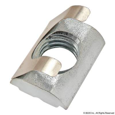 SELF-ALIGNING ROLL-IN-T-SLOT NUT 11 6 X