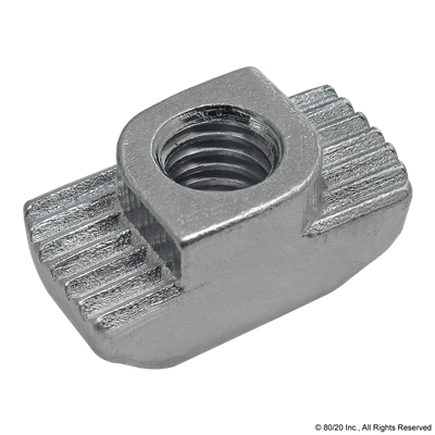 HAMMER NUT  M6  BOSS HEIGHT 3 0MM  CLEA