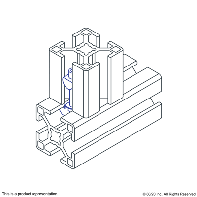 DRILL THRU FOR BOLT CONECTOR45-4545  45