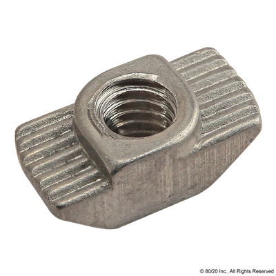 HAMMER NUT SLOT 6 M4 STAINLESS STEEL