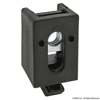 UNIBLOCK WITH SQUARE NUT 1/4-20 SLOT 8;