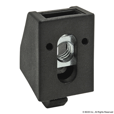 UNIBLOCK WITH SQUARE NUT 1/4-20 SLOT 8;