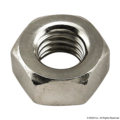 M6 X 1.0 HEX NUT [SS]