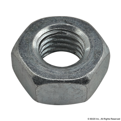 M10 X 1.5 JAM HEX NUT [CLEAR]