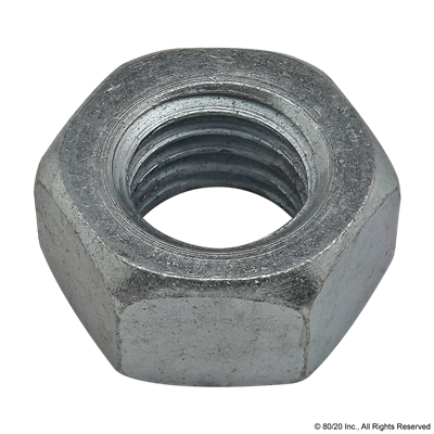 M6 X 1.0 HEX NUT [BRIGHT]