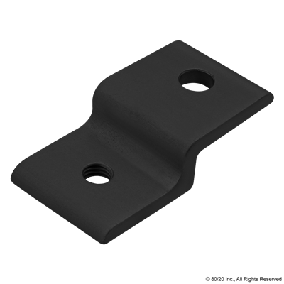 BLACK 20mm SINGLE PANEL RETAINER