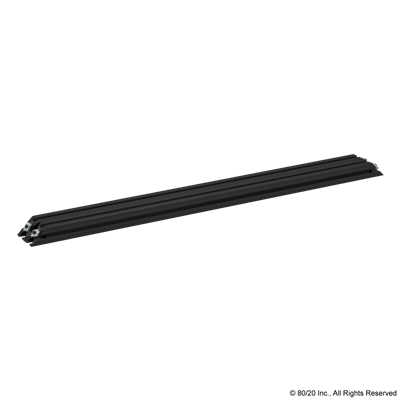 20-2040 X 480mm 45 DEGREE SUPPORT BLACK