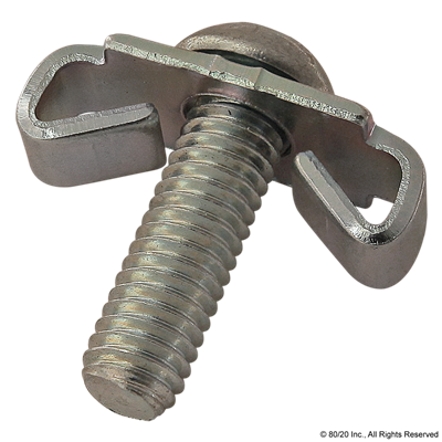 20 S END FASTENER W/SCREW