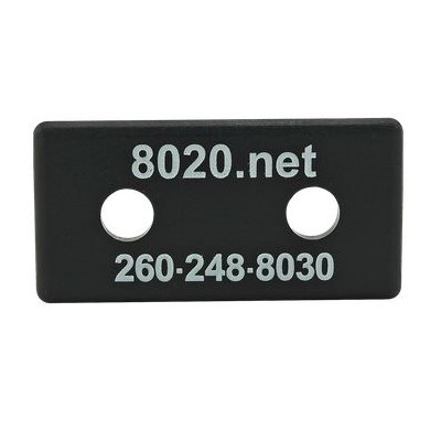 1530 / 1530-LITE END CAP BLACK W/PUSH-I