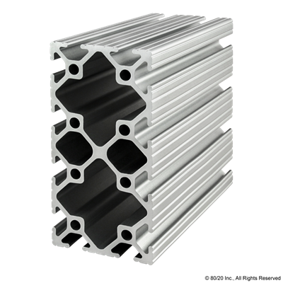 2  X 4  T-SLOTTED EXTRUSION 145  BAR