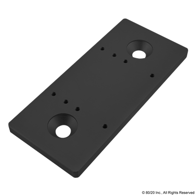 BLACK 15 S KEEPER MOUNT PLATE FOR GRABB