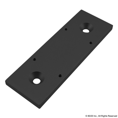 BLACK 10 S KEEPER MOUNT PLATE FOR GRABB