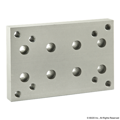 POSITION FLOOR LOCK BASE PLATE