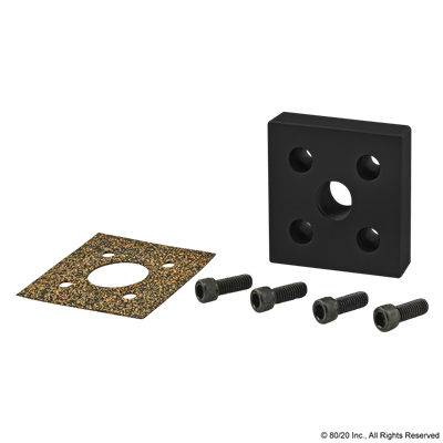 BLACK 3 X 3 END MOUNT PRESSURE MANIFO