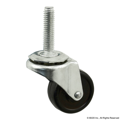 1.62 SWIVEL CASTER W/ 3/8-16STEM