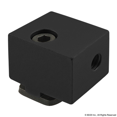 15 S PANEL MOUNT BLOCK BLACK