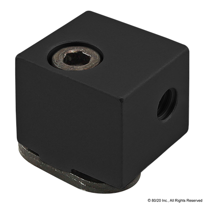 BLACK 10 S PANEL MOUNT BLOCK