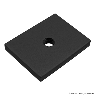 BLACK 25mm BACKING PLATE