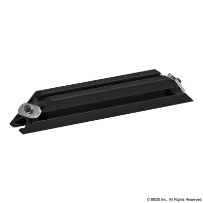 25-2525 X 160mm 45 DEGREE SUPPORT BLACK