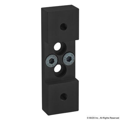 BLACK 25 S ROLLER WHEEL BRACKET