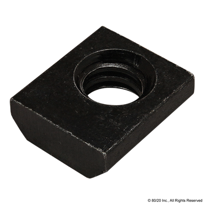 25 S 1/4-20 STANDARD T-NUT [BLACK]