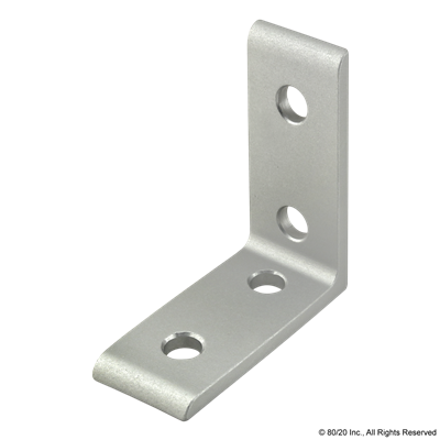 25 S 4 HOLE INSIDE CORNER BRACKET